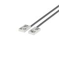IFM FE-11-EPV-Q3/F1x1/2m Fibre optic through-beam sensor
