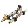 IFM KWST WITH BALANCING VALVES Cooling water control panel