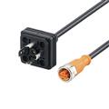 IFM PLUG M12 - DIN VALVE FORM A Jumper cable with valve plug