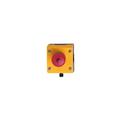 IFM E-stop illuminated IP67 illuminated E-STOP with integrated AS-i connection