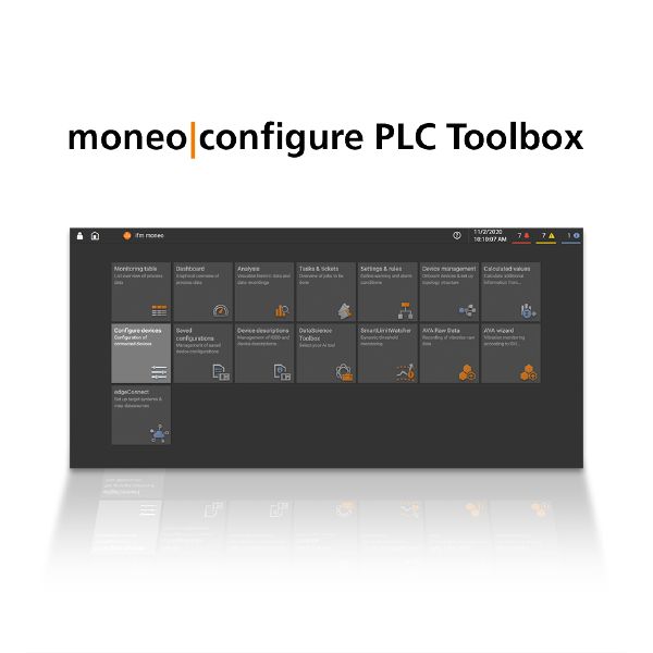 IFM moneo configure PLC tools LIC on-premises licence for the GSDML parameter setting add-on Turkiye
