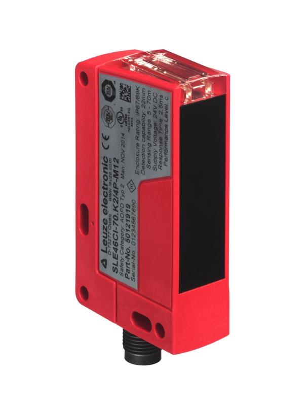 Leuze SLE46CI-70.K2/4P-M12 Tek ışınlı emniyet bariyeri alıcısı Turkiye