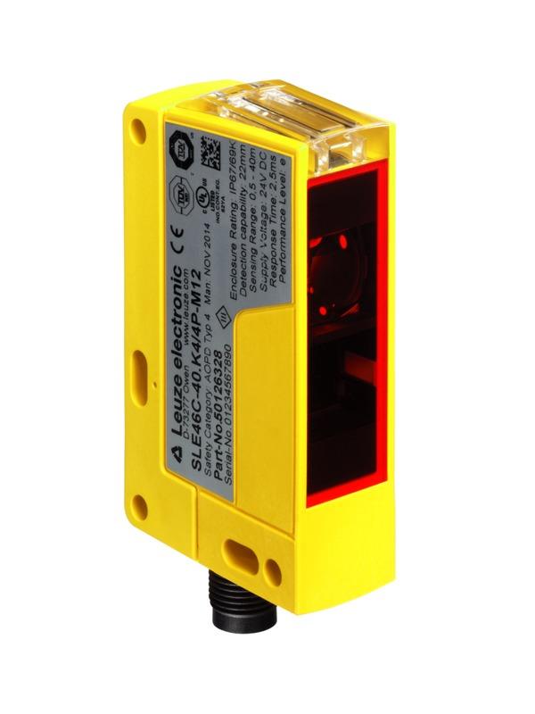 Leuze SLE46C-70.K4/4P-M12 Tek ışınlı emniyet bariyeri alıcısı Turkiye