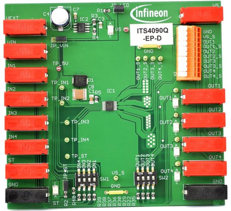 Infineon DEMOBOARD ITS4090Q Turkiye