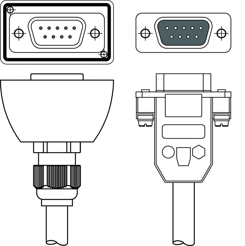 Leuze CB-D9-5000-5GF/GM Bağlantı kablosu Turkiye