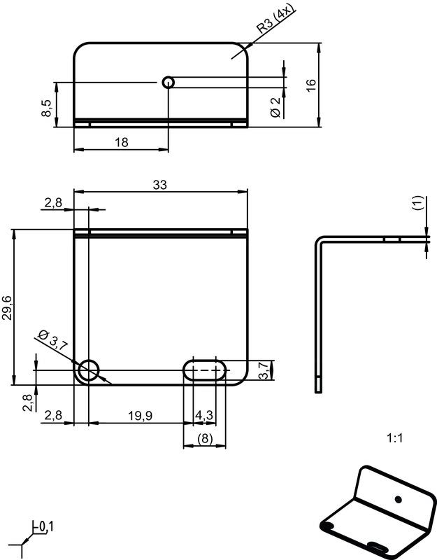 Leuze Blende BR25B 2mm Diyafram Turkiye
