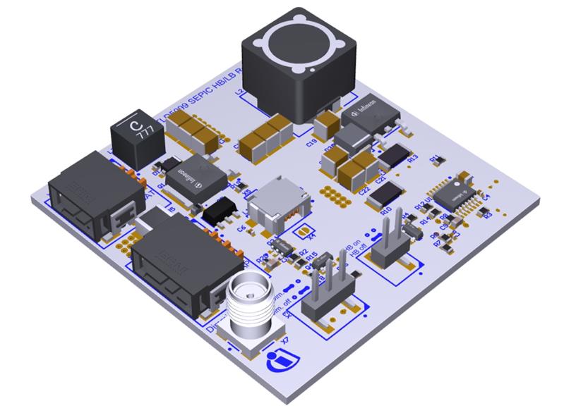 Infineon LEDFRONTHBLB_REF Turkiye