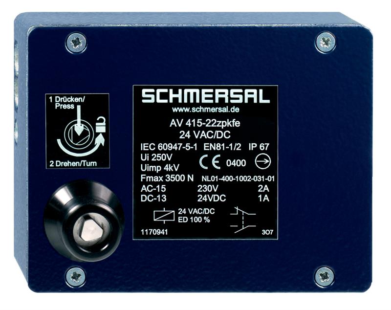 Schmersal AV 415-04ZPKFE-2320 230 VAC Turkiye