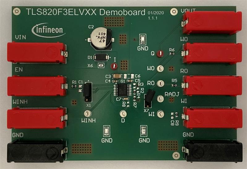 Infineon TLS820F3EL V50 BOARD Turkiye