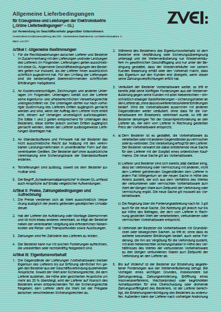 Schmersal General delivery conditions Turkiye