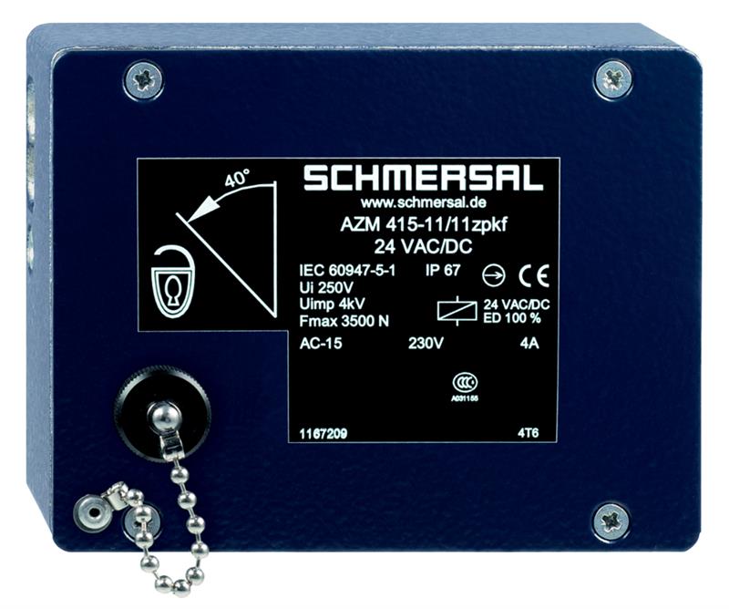 Schmersal AZM 415-11/11ZPKF 110VAC Turkiye