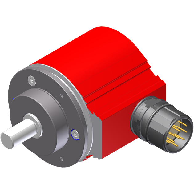 TR Electronic CEV58S-00144 CEV58S 4096/1 PAR ZB36 10FL19 radial 17p Turkiye