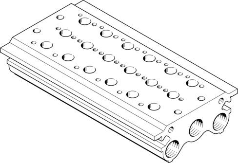 Festo PRS-1/8-6-BB Manifold Bloğu|Bağlantı Bloğu Turkiye