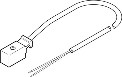 Festo KMYZ-2-24-2,5-LED Bağlantı kablosu Turkiye