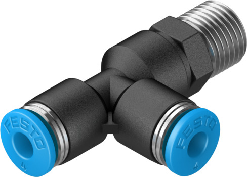 Festo QSTL-1/8-4-100 T-Çabuk Bağlantı Rakoru Turkiye