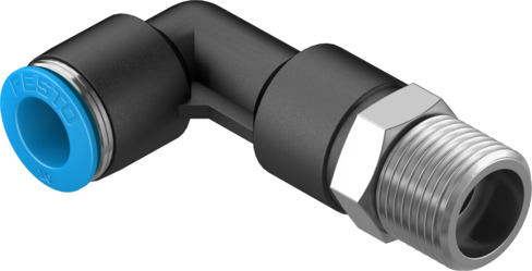 Festo QSLL-3/8-10 L-Uzun-Çabuk Bağlantı Rakoru Turkiye