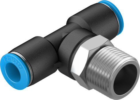 Festo QST-3/8-8 T-Çabuk Bağlantı Rakoru Turkiye