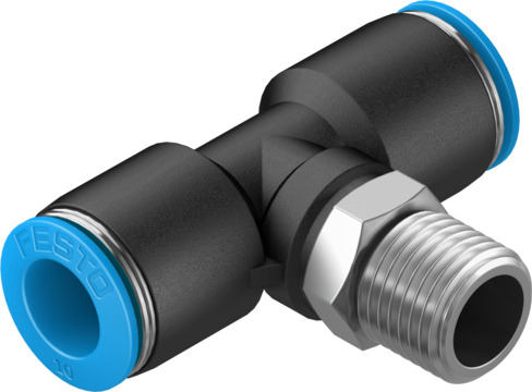 Festo QST-1/4-10 T-Çabuk Bağlantı Rakoru Turkiye