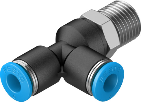 Festo QSTL-1/4-6 T-Çabuk Bağlantı Rakoru Turkiye