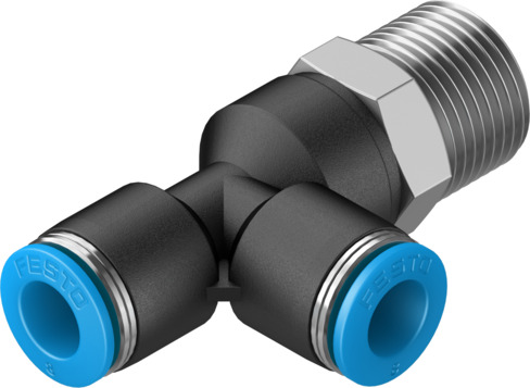 Festo QSTL-3/8-8 T-Çabuk Bağlantı Rakoru Turkiye