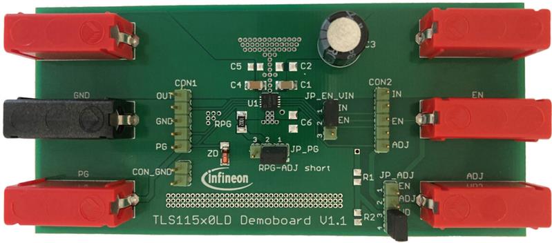 Infineon TLS115D0LD DEMOBOARD Turkiye