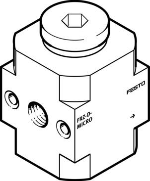 Festo FRZ-D-MIDI Dağıtıcı bloğu Turkiye