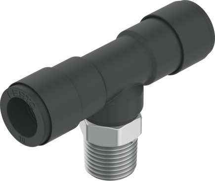 Festo QST-V0-1/4-8 T-Çabuk Bağlantı Rakoru Turkiye