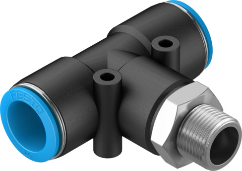 Festo QST-3/8-16 T-Çabuk Bağlantı Rakoru Turkiye