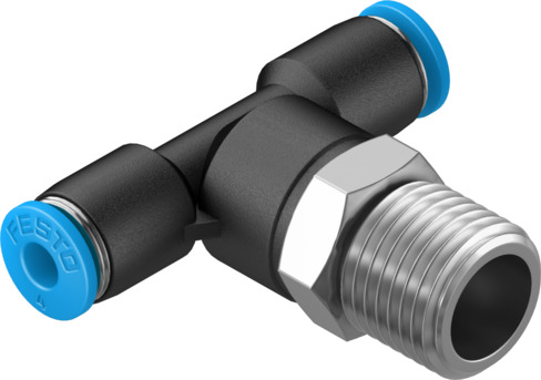 Festo QST-1/4-4 T-Çabuk Bağlantı Rakoru Turkiye