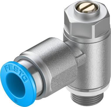 Festo GRLA-1/8-QS-8-D Tek yönlü akış kontrol valfleri Turkiye