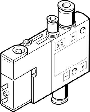 Festo CPE10-M1BH-3OLS-QS-6 Selenoid valf Turkiye