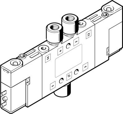 Festo CPE10-M1BH-5JS-M5 Selenoid valf Turkiye