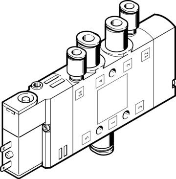 Festo CPE10-M1BH-5LS-QS-6 Selenoid valf Turkiye