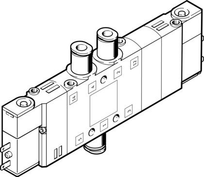 Festo CPE14-M1BH-5/3B-QS-6 Selenoid valf Turkiye