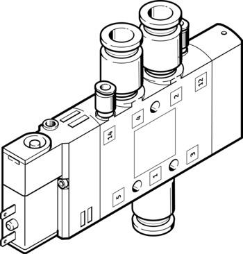 Festo CPE14-M1BH-5LS-QS-6 Selenoid valf Turkiye