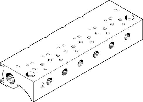 Festo MHA1-P2-2-M3 Manifold Turkiye