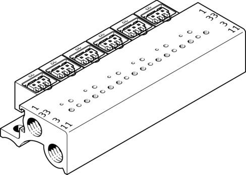 Festo MHP1-PR4-3-PI Manifold Bloğu|Bağlantı Bloğu Turkiye