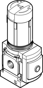 Festo MS4-LRB-1/4-D7-A8-AS Regülatör Turkiye