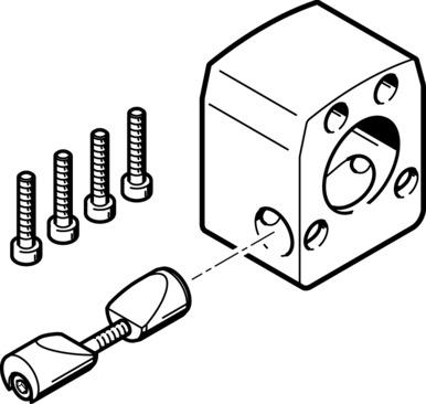 Festo EAMK-A-E20-32B Coupling housing Turkiye