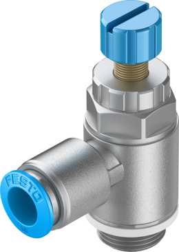 Festo GRLA-3/8-QS-10-RS-D Tek yönlü akış kontrol valfleri Turkiye
