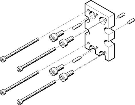 Festo HAPG-74 Adaptör Takımı Turkiye