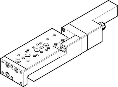 Festo SLTE-10-50-LS-G04 Mini slide Turkiye