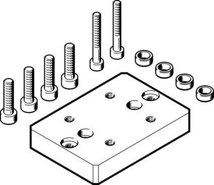 Festo HAPG-93 Adaptör Takımı Turkiye