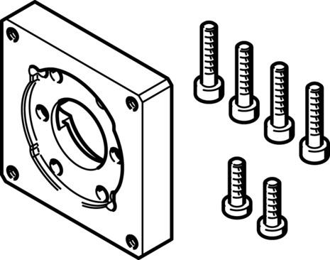 Festo EAMF-A-28A/30A-40A Motor flange Turkiye