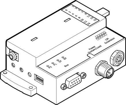 Festo CPVSC1-AE16-DP Command unit Turkiye