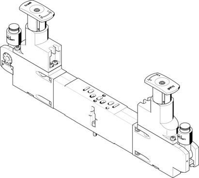 Festo VABF-S3-2-R5C2-C-6 Regülatör plakası Turkiye