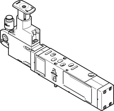 Festo VABF-S4-1-R6C2-C-6 Regülatör plakası Turkiye