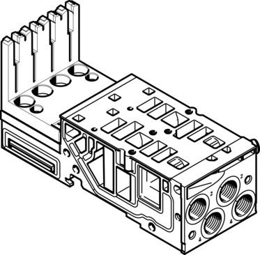 Festo VMPA2-AP-2-1-EMS-4 Bağlantı Plakası|Taban Plakası Turkiye