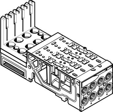 Festo VMPA1-AP-4-1-EMM-4 Bağlantı Plakası|Taban Plakası Turkiye