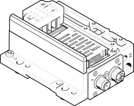 Festo VMPA-ASI-EPL-EU-4E4A-Z Elektrik bağlantı Turkiye